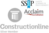 Silver Members of Construction with SSIP Acclaim Accreditation